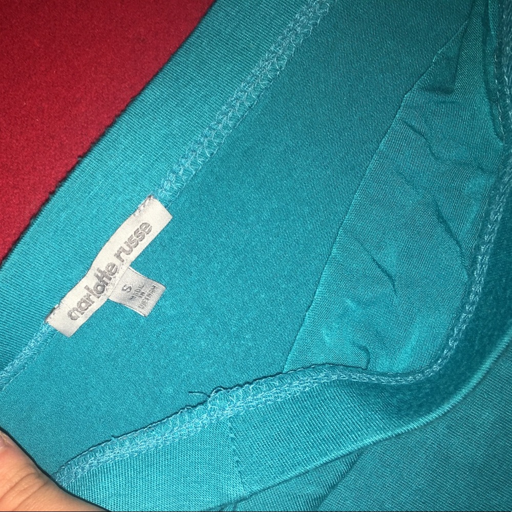 Aqua maxi skirt